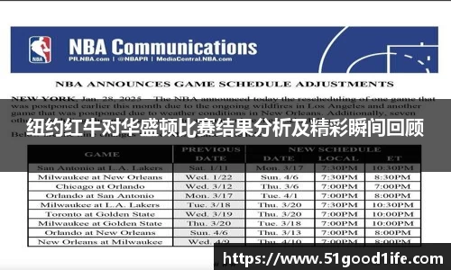 纽约红牛对华盛顿比赛结果分析及精彩瞬间回顾