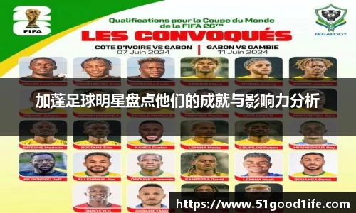 加蓬足球明星盘点他们的成就与影响力分析